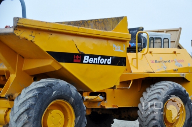 строительство колесный думпер Benford 6000А